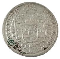 1715K-B 1/2 Tallér Ag "III. Károly" Körmöcbánya (13,79g) T:XF,VF patina, karc, kis ph
Hun...