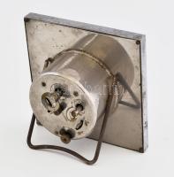 Art deco Kienzle ébresztőóra. Krómozott fém, nem működik. 10x10 cm