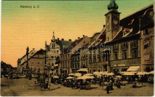 Maribor, Marburg a. D.; market