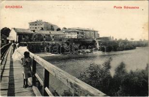 Gradisca, Gradiska (Küstenland); Ponte Sdraussina / bridge (EK)