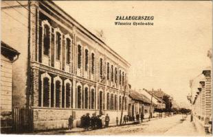 Zalaegerszeg, Wlassics Gyula utca. Kakas Ágoston kiadása (EK)