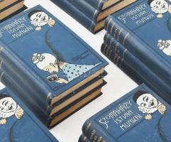 Szomaházy István munkái sorozat 19 kötete.Bp.,én-1908-1911,Singer és Wolfner. Kiadói aranyozott, fes...