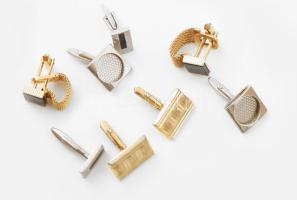 4 pár különféle mandzsettagomb