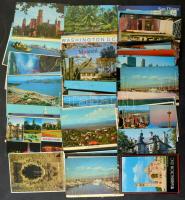 69 db MODERN amerikai és kanadai képeslap / 69 modern American (USA) and Canadian postcards