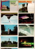 29 db MODERN városi képeslap a világ minden tájáról + 2 leporello / 29 modern town-view postcards fr...