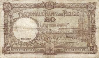 Belgium 1941.9.6. 20Fr T:III