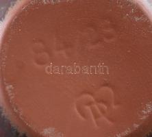 Német kerámia dísz korsó kard motívummal. Jelzett, hibátlan, dugóval 16 cm