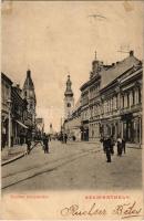 1904 Szombathely, Erzsébet királyné utca (felszíni sérülés / surface damage)