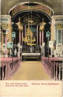 1917 Szépfalu, Temesszépfalu, Temes-Szépfalu, Seredin, Frumuseni; Római katolikus templom belső. Láncz András kiadása / church interior (EK)