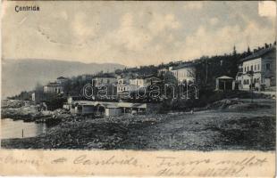 1907 Fiume, Rijeka; Cantrida / Kantrida, Grand Bagno Restaurant