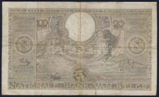 Belgium 1938.5.28. 100Fr/20B T:III