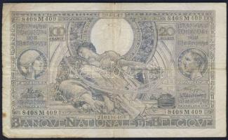 Belgium 1942.1.20. 100Fr/20B T:III