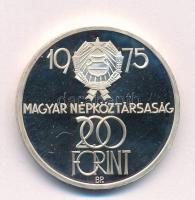 1975. 200Ft Ag "Felszabadulás" T:PP kis folt
Adamo EM46