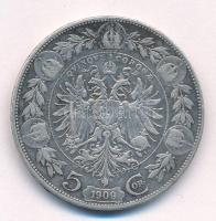Ausztria 1909. 5K Ag "Ferenc József" T:VF,F patina, ph
Austria 1909. 5 Corona Ag "Fr...