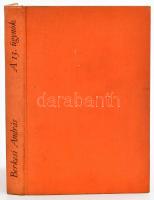 Berkesi András: A 13. ügynök. DEDIKÁLT! Bp.,1972,Magvető. Első kiadás. Kiadói egészvászon-kötés