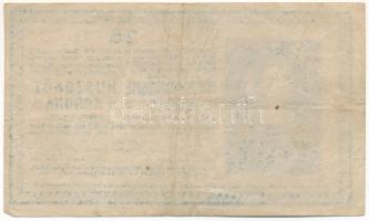 1918. 25K "3011" üres hátlappal T:F folt