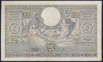 Belgium 1942.10.6. 100Fr/20B T:III