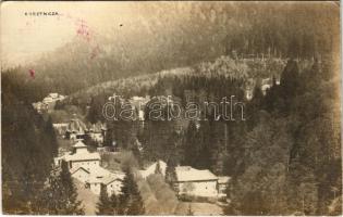 1917 Koritnyica, Korytnica; látkép / general view, spa. photo + "Vöröskereszt kisegítő kórház Korytnica" (EK)