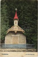 1918 Koritnyica, Korytnica; András kápolna. Pavelka Kálmánné kiadása / chapel (fa)