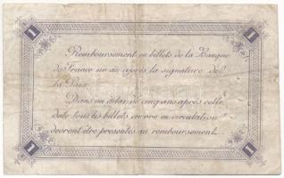 Franciaország / Calais-i Kereskedelmi Kamara DN (1917) 1Fr "B 17974" T:F
France / Chambre...