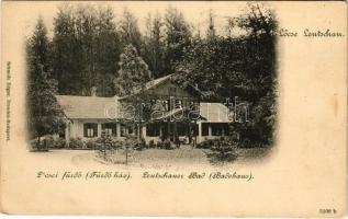 Lőcsefüred, Lőcse-fürdő, Levocské Kúpele (Lőcse, Levoca); Fürdő ház. Schmidt Edgar kiadása / Badehaus / spa, bath