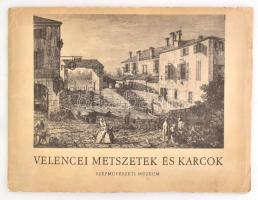 Fenyő Iván: Velencei metszetek és karcok. Bp., 1968, szépművészeti múzeum. 7 p + 12 t. Kiadói karton mappában.