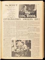 1935-1936 The Scout c. angol cserkészeti folyóirat egybekötött számai (1935. október - 1936. június)...