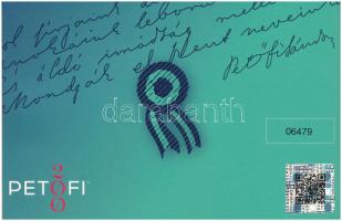 2023. 200Ft bicolor "Petőfi 200" első napi veret sorszámozott emléklapon "06479"...