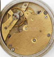 Langendorf fém tokos zsebóra sérült számlappal, működő, állapotban üveg nélkül d: 50 mm