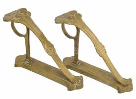 Ráz karnis tartók párban Öntött