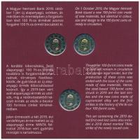 2019. "Az első rézötvözetű és az utolsó acél bicolor 100Ft-os forgalmi érme" érmeszett, be...