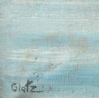 Glatz jelzéssel: Libapásztorlány. Olaj, vászon. Fakeretben. 49,5x59,5 cm