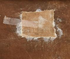 Brocky jelzéssel: Női akt. Olaj, vászon. Javított, sérült. 49x74 cm