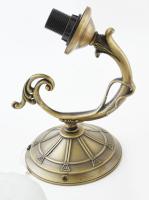 Globo falilámpa pár, falikar búrákkal, újszerű, dobozában, 23 cm