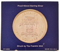 Jamaica 1974. 10D Ag "Sir Henry Morgan" eredeti dísztokban, tanúsítvánnyal T:PP patina
Ja...
