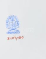 Herendi Viktória VBO áttört mintás dísztál. Falra akasztható, kézzel festett, jelzett, hibátlan, d: ...