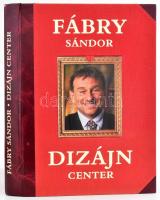 Fábry Sándor: Dizájn center. Leányfalu, 2005, Bohumil Kft. Rendkívül gazdag képanyaggal illusztrálva. Kiadói félbőr-kötés, a gerincen kis sérüléssel.