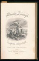 Greguss Ágost: Népek lantja. Pest, 1866, Emich Gusztáv, 1 (díszcímlap) t. +156 p. Második, bővített ...