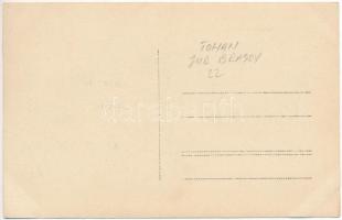 Újtohán, Tohanu Nou (Zernest, Zernyest, Zarnesti); kirándulók kerékpárral / tourists with bicycles. ...