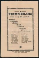 1926 Nagykőrös Színházi újság. Röpirat. 12p