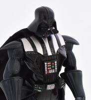 Darth Vader figura, fénykarddal, jelzett, m: 20 cm