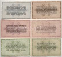 1946. 10.000AP + 50.000AP (2xklf) sorszámos és sorszám nélküli + 100.000AP (2x) sorszámos és sorszám...