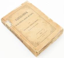 Eötvös József: Babérlombok. Báró Eötvös József műveiből. Füzte mély hálája s hódolata emlékéül Vachott Sándorné. Pest, 1871, Heckenast Gusztáv, 1 (címkép, Eötvös József portréja) t. +XXXIX+502+1 p. Kiadói sérült, hiányos papír védőborítóban, foltos.