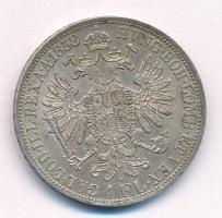 Ausztria 1858A 1Fl Ag "Ferenc József" T:AU patina Austria 1858A 1 Florin Ag "Franz Jo...