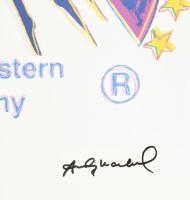 Andy Warhol (1928-1987): Paramount. Ofszet litográfia, papír, jelzett a nyomaton. Kézzel sorszámozot...