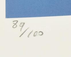 Andy Warhol (1928-1987): God save the Queen. Ofszet litográfia, papír, jelzett a nyomaton. Kézzel so...