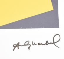 Andy Warhol (1928-1987): Queen Beatrice. Ofszet litográfia, papír, jelzett a nyomaton. Kézzel sorszá...