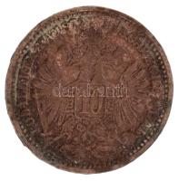Ausztria 1872. 10kr Ag "Ferenc József" T:F patina Austria 1872. 10 Kreuzer Ag "Franz ...