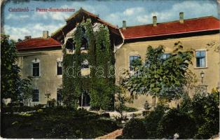 1917 Csíz, Csízfürdő, Kúpele Cíz; Pazar szanatórium. Herskovits Mór kiadása / sanatorium (EK)