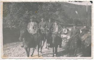 1938 Karánsebes, Caransebes; Spre Muntele Mic / út a Fertő-tetőre / on the road to the mountains. photo (fa)